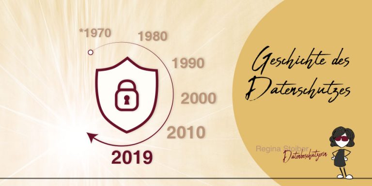 Geschichte des Datenschutzes | Datenbeschützerin Regina Stoiber