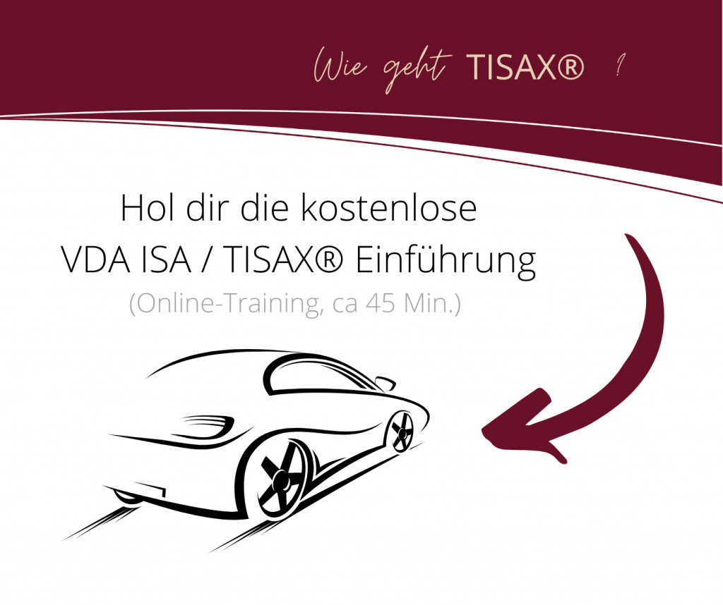 Kostenlose Aufzeichnung VDA ISA / TISAX® Webinar