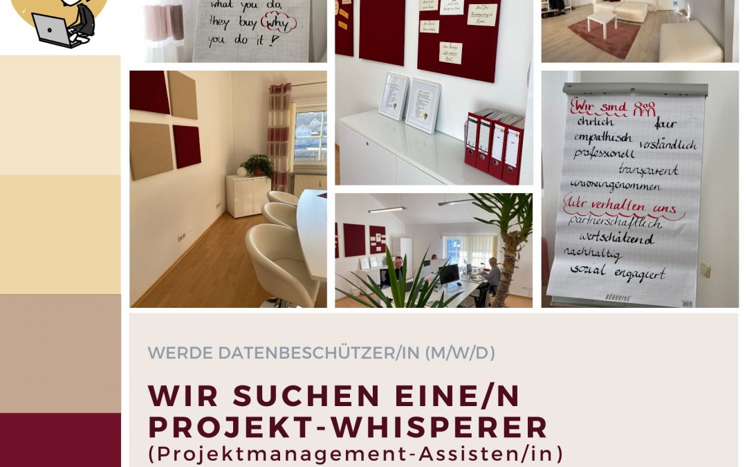 Projekt-Whisperer / Projektmanagement-Assistent/in (m/w/d)